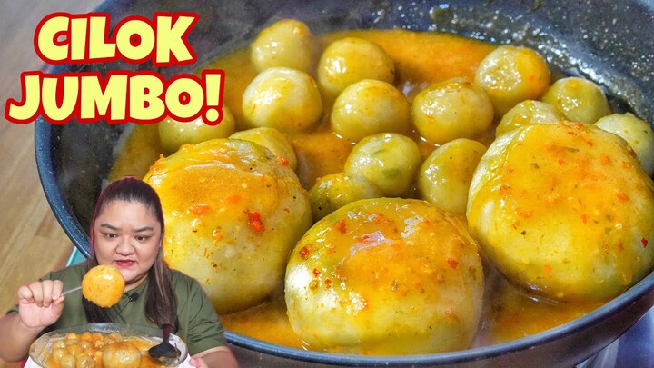 MUKBANG CILOK! ADA YANG UKURANNYA SEGEDE BOLA TENIS!!