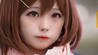Slippery eggs! Light Tone Girl Hirazawa Yui cos 4K [Kyoani Project 01]
