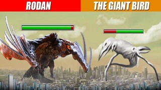 Rodan (2019) vs Giant Bird With Healthbar | SPORE