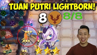 EVA 3 LIGHTBORN? MIYA ⭐⭐⭐ TUAN PUTRI NGAMOK!! | Magic Chess Indonesia