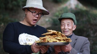 First choice for a vegetarian banquet, 'Deep Fried Vegetarian Fish' 