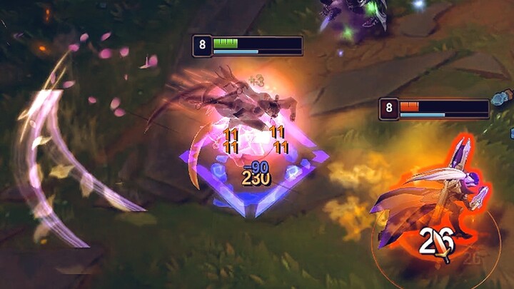 หากคุณตัดสินใจเล่น VN เลนบน คุณควรจะรับผิดชอบค่าใช้จ่ายของ Marksman เลนบน