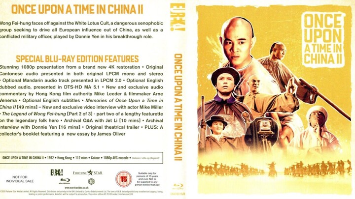 Once Upon A Time In China II Dubbing Indonesia
