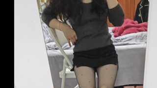 [Outfit] Summer is coming, black stockings + Crocs