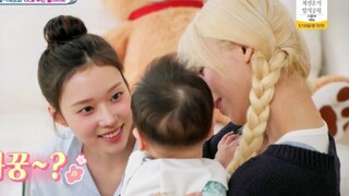 小说照进现实！冬柚带娃不要太可爱！