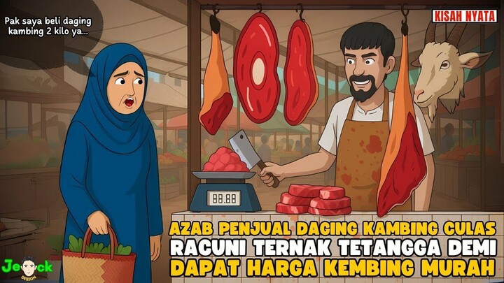 AZAB PENJUAL DAGING KAMBING YANGRACUNI TERNAK TETANGGA DEMI DAPAT HARGA KAMB