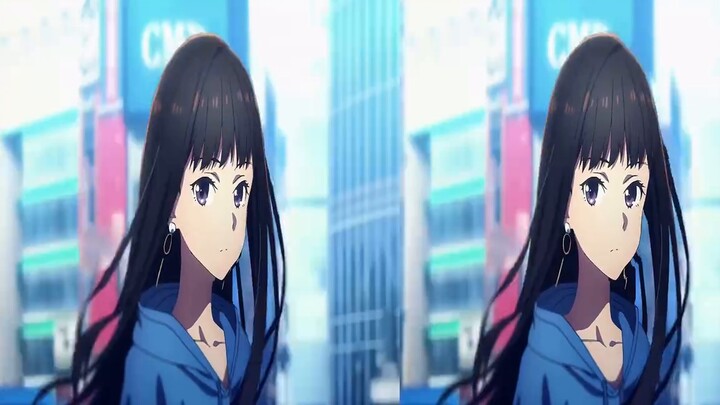 4K space video naked eye 3D parallel eye [Li Ke Li Si] three-dimensional space left and right 3D