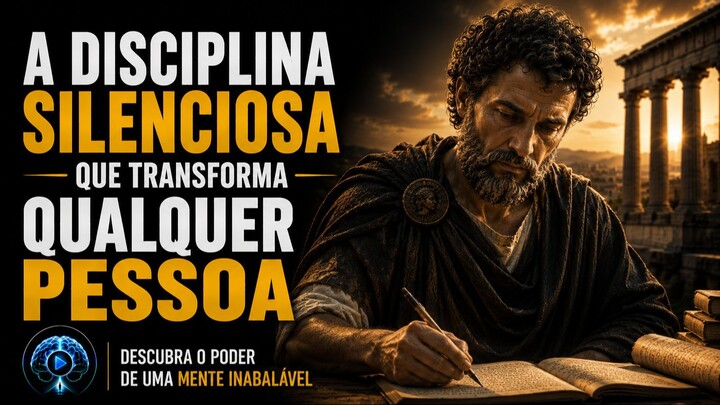 A Disciplina Silenciosa Que Transforma Qualquer Pessoa 🏛️ Segredo dos Estoicos #estoicismo