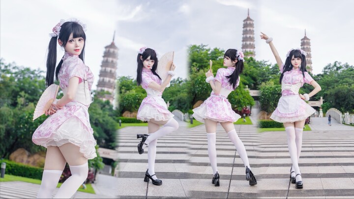 สาวใช้จีนตัวน้อยบุกมาแล้ว～เธอหมุนเก่งมากเลยนะ⁄(⁄ ⁄ ⁄ω⁄ ⁄ ⁄)⁄