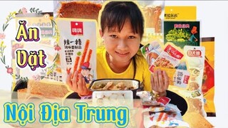 Review Đồ Ăn Vặt Nội Địa Trung.