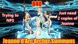 [FGO NA] Trying to NP5 Archer Jeanne and Assassin Ushi | Summer 3 Re-run Rolls