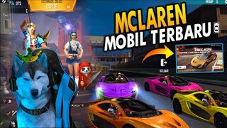 AKHIRNYA HATZI PUNYA MOBIL TERCEPAT DI FREE FIRE !!SKIN MOBIL MCLAREN TERBARU ! BANYAK YANG BARU NIH