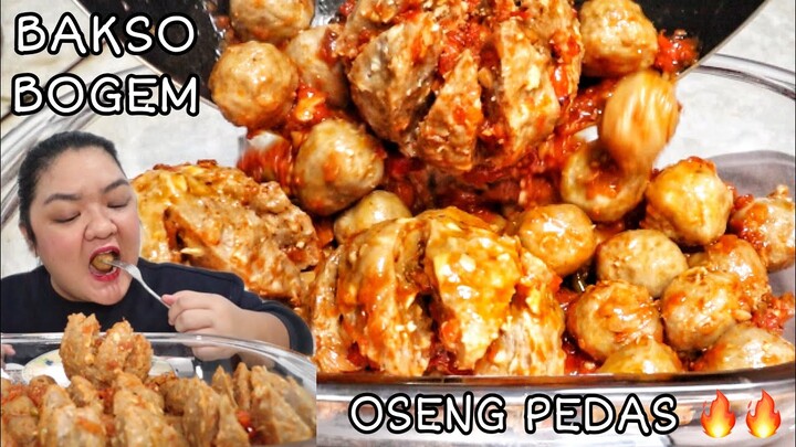 MUKBANG BAKSO PEDAS OSENG JURAGAN 🔥🔥 #KulinerBSD