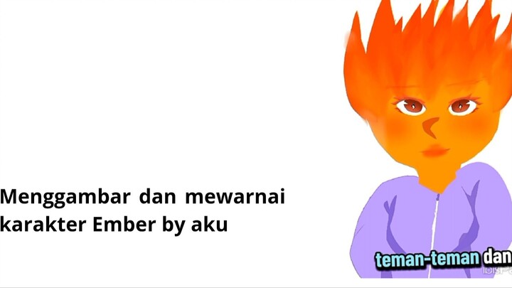 "Ember, Karakter Api yang Mengajarkan Keberanian"