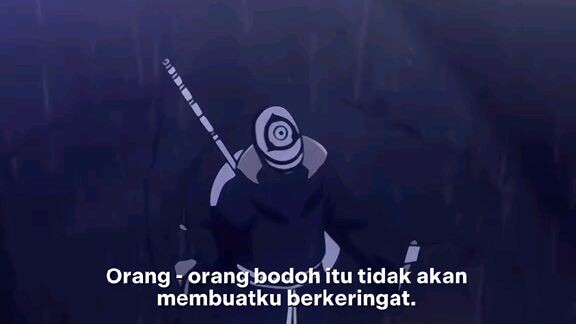 Obito pernah berkata