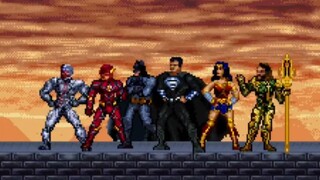 [DC] Bibo Man đang bốc cháy! Bản cắt của đạo diễn cho trailer 16-bit "Justice League"! Chi tiết bùng