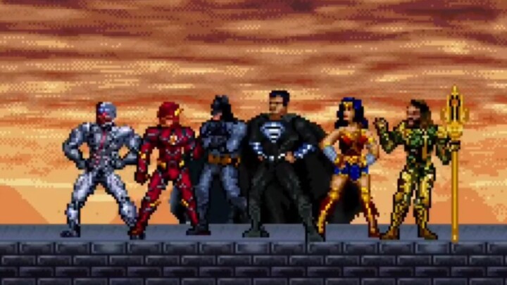 [DC] Bibo Man terbakar! Trailer 16-bit "Justice League" versi Director's Cut! Detail yang menghebohk