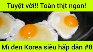 Tuyệt vời! Hoàn thịt ngon! Mì đen Korea siêu hấp dẫn #8