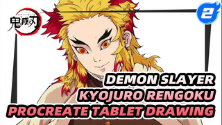 Kyojuro Rengoku | Procreate Tablet Drawing_2