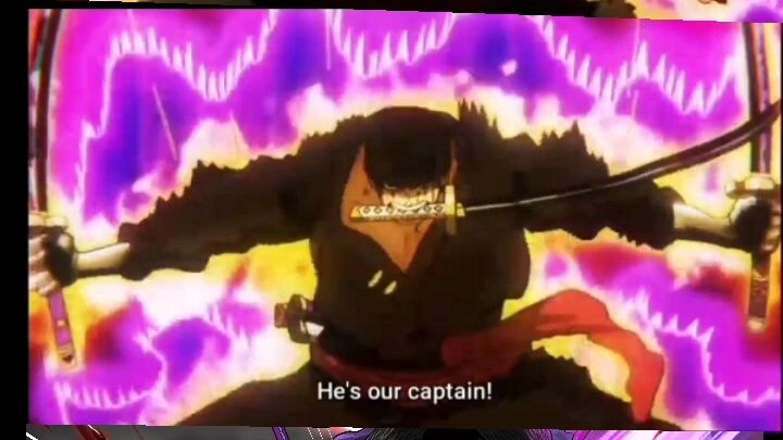 Zoro vs Kaido