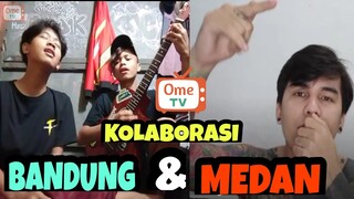 Anak MEDAN Nyanyi bareng sama musisi BANDUNG , anak Sunda || Ome TV Prank