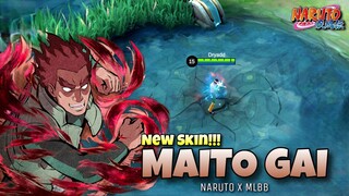 Skin Terbaru!! Maito Gai, Gerbang Ke Delapan 🔥‼️[NARUTO X MLBB]