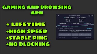 FIDO 4G/5G APN  NO LAG AND STABLE PING