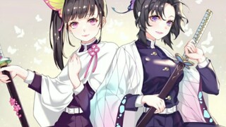 versi demon slayer kanao,shinobu dan kanae