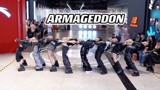 Strong shock! Amazing Armageddon-aespa dance cover road show