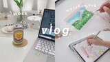 weekly vlog 🏞 art prints, visiting a flower shop, simple  日常生活 (malaysia)