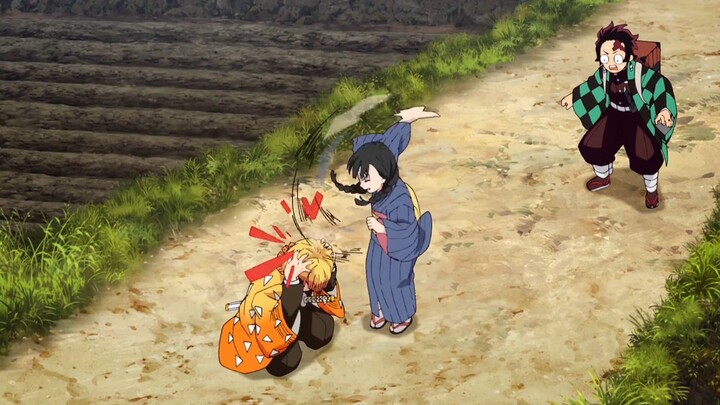 demon slayer anime is good and extreme fighting and funny moments etc##