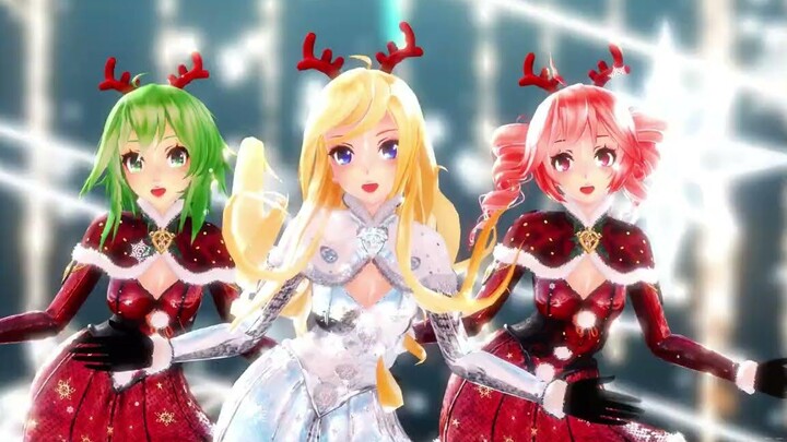 MMD - Caramelldansen คริสต์มาส