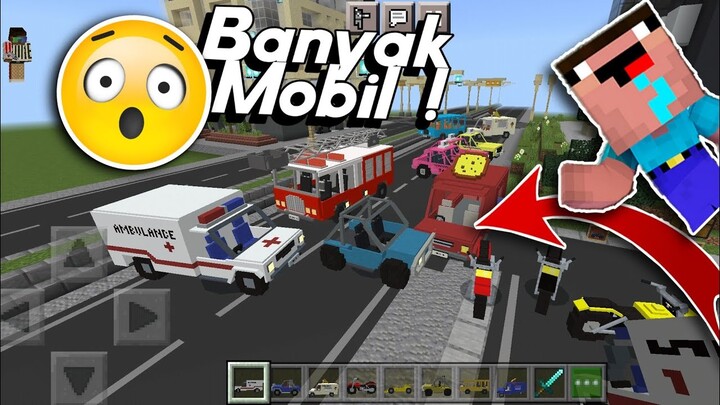 MAU MINECRAFT KALIAN SEPERTI INI!?BANYAK KENDARAAN TONTON VIDEO INI!!!