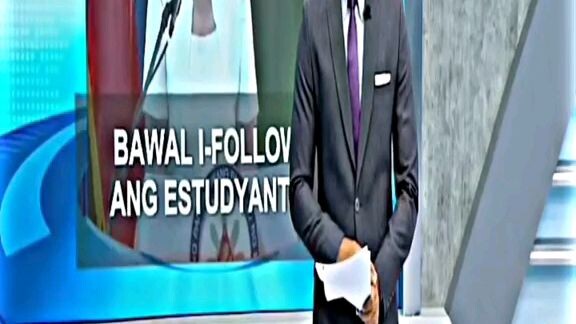 Bawal ng i follow ng teacher para sa privacy ng students..
