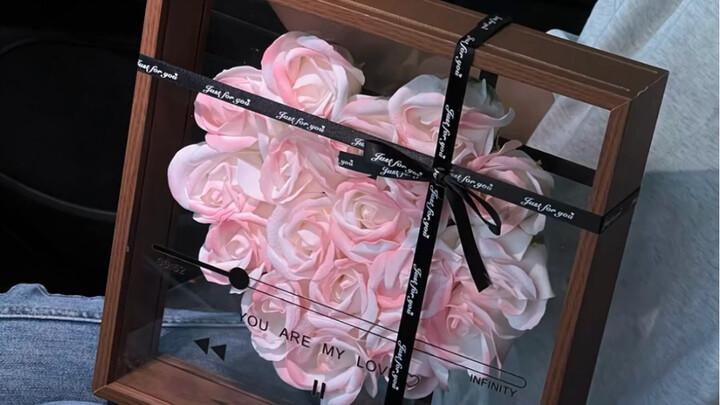 “Which girl could possibly turn down a never-fading flower handmade by her boyfriend?”