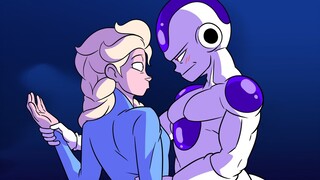 Frieza vs Elsa, Parody