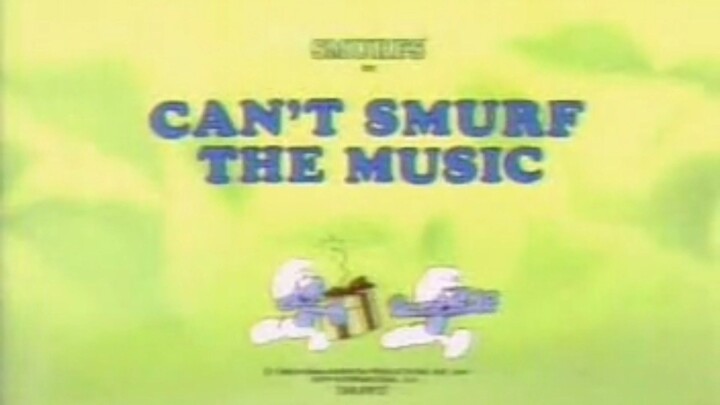 Smurfs (1981) – 6x15b – Can`t Smurf The Music