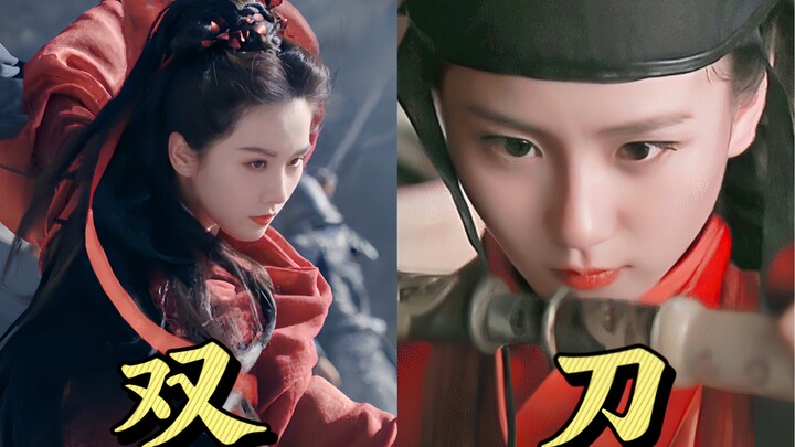 Both use dual blades, but the directors’ takes feel completely different! Aesthetic vs. Martial Ener