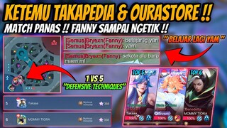 Ketemu TAKAPEDIA & OURASTORE !! Top 5 & 6 Global Rank !!Match Seru 20 Menit+ !!