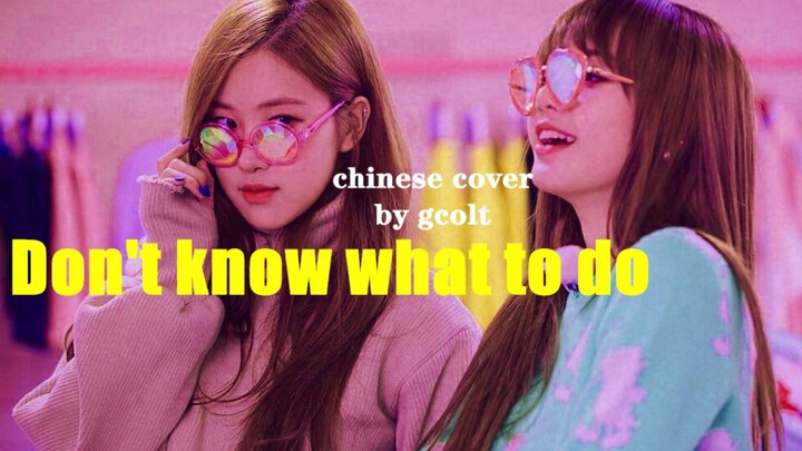 【Phổ lời tiếng Trung】gcolt - Don't Know What To Do (BLACKPINK)