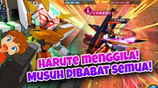 Harute mengGILA! Musuh Dibabat Semua! - Gundam Supreme Battle