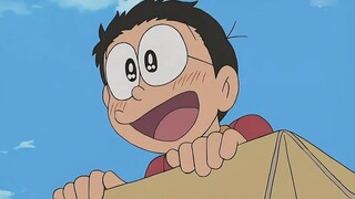 Nobita used the Earth Exit Machine and ran all the way and couldn't stop at all #Doraemon