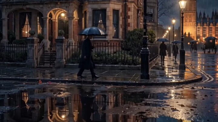 Victorian London in the Rain | A Glimpse Into the Industrial Age (1837–1901)