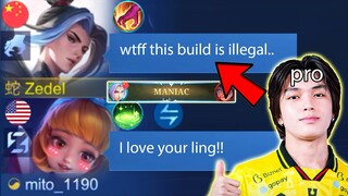 THANK YOU ONIC KAIRI FOR THIS DESTRUCTOR LING BUILD!! (Ling autoban after this video)💀💀