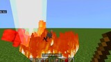 Updated Lightning Stick Command in Minecraft Bedrock