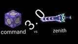 [Game] Dùng Command Block làm kiếm Zenith (Terraria)? Được không đây?