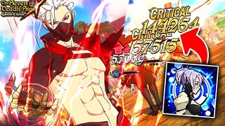 LOL! BAN HITS WAAAAY TOO HARD WITH MONO HUMAN TEAM BUILD!! | Seven Deadly Sins: Grand Cross
