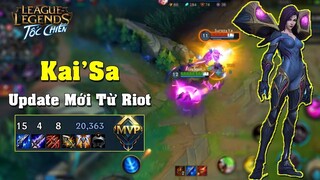 Liên Minh _ Tốc Chiến _ Riot Update Thêm 1 Vị Tướng AD Cực Mạnh _ Chính Là Kai'Sa