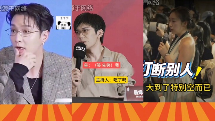 Did the CEO of the First Youth Film Festival eat gunpowder? He kept interrupting everywhere and near
