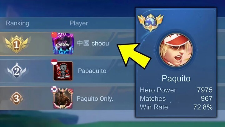 FINALLY!! TOP 1 GLOBAL PAQUITO BUILD AND EMBLEM TUTORIAL - Mobile Legends